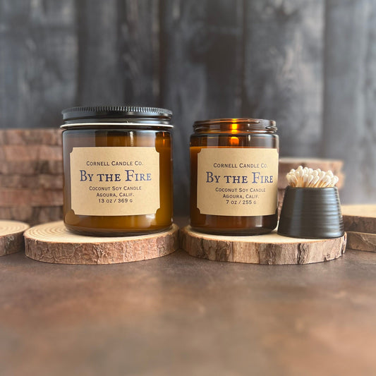 By the Fire ~ a Clove + Sandalwood + Smoke Candle