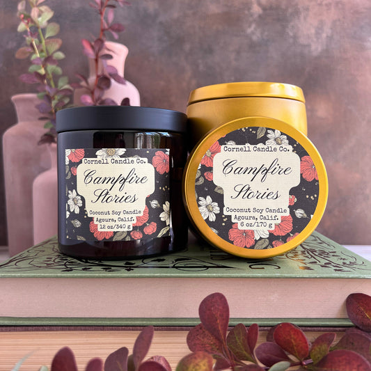 Campfire Stories Candle ~ Marshmallow + Maple + Smoke