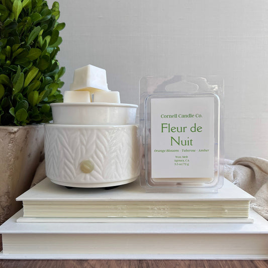 Fleur de Nuit Wax Melt ~ Orange Blossom + Tuberose + Amber
