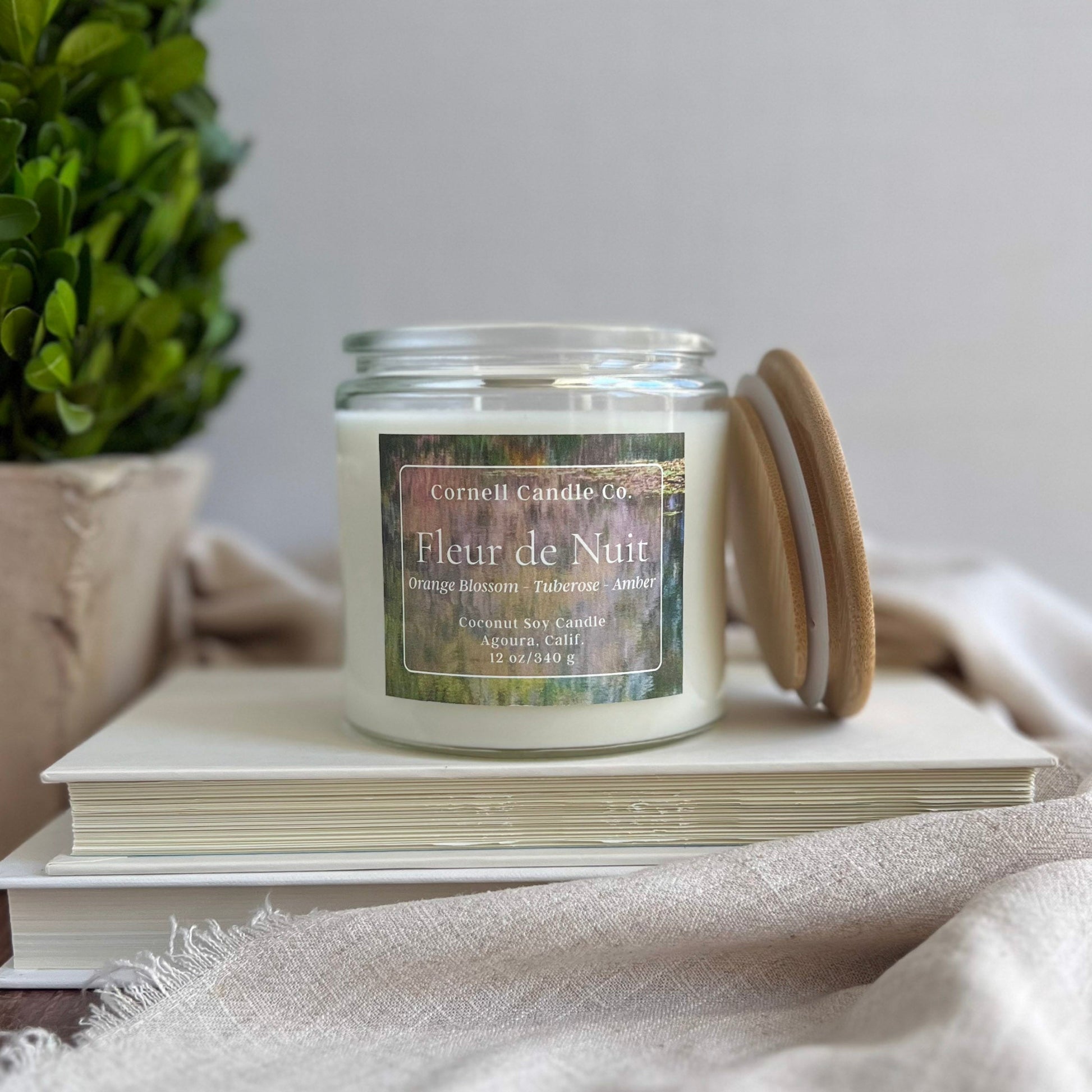 Fleur de Nuit Candle ~ Orange Blossom + Tuberose + Amber