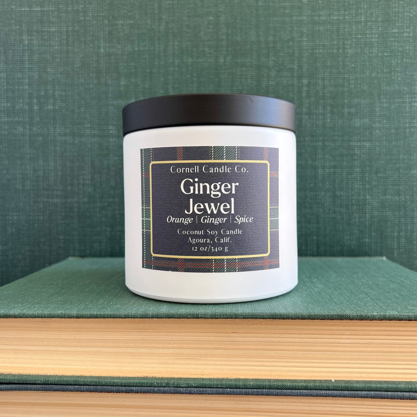 Ginger Jewel Candle ~ Orange + Ginger + Spice