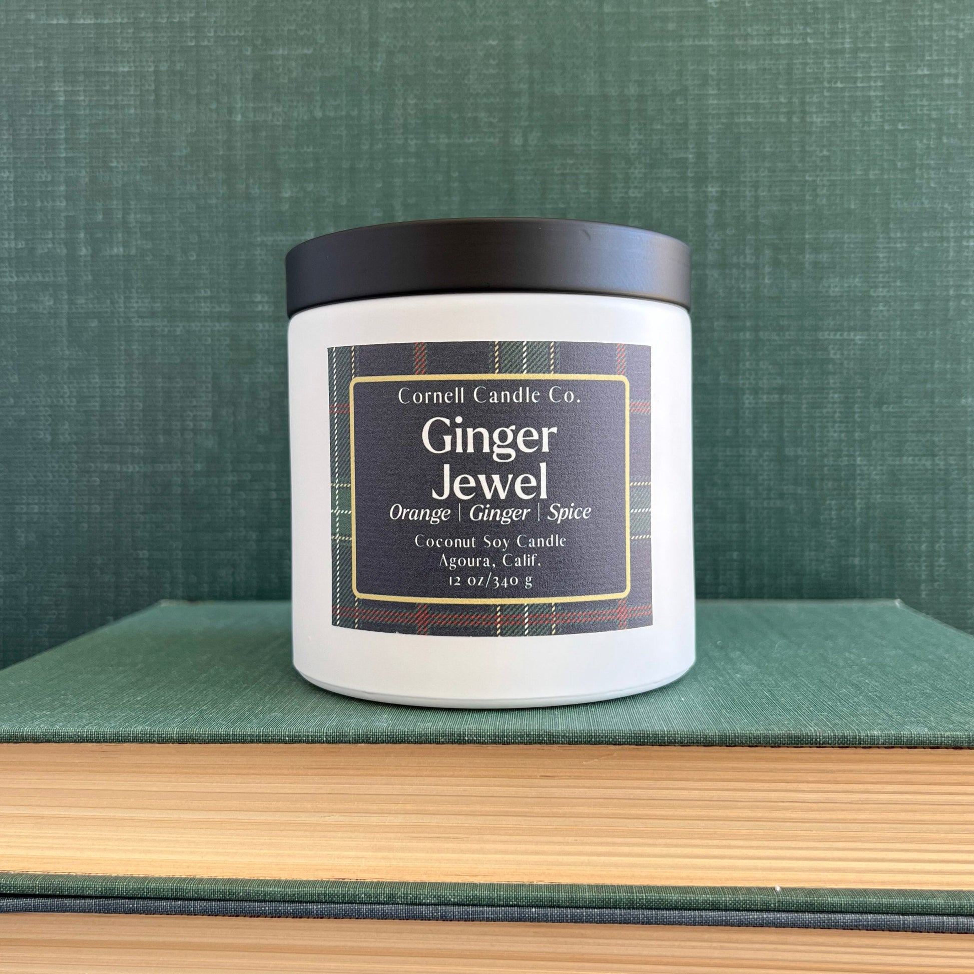 Ginger Jewel Candle ~ Orange + Ginger + Spice