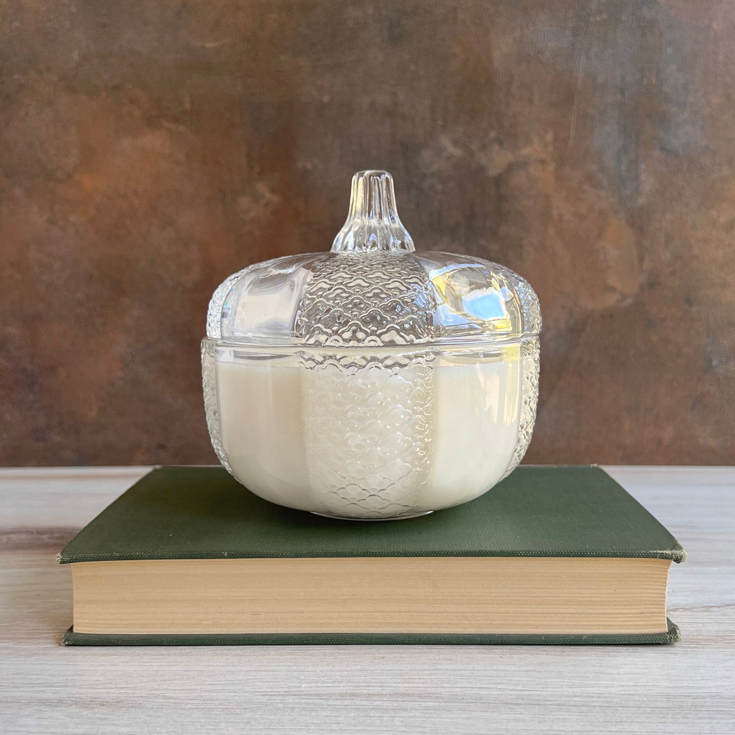 Harvest Vanilla Heirloom Pumpkin Candle ~ Vanilla + Amber + Musk