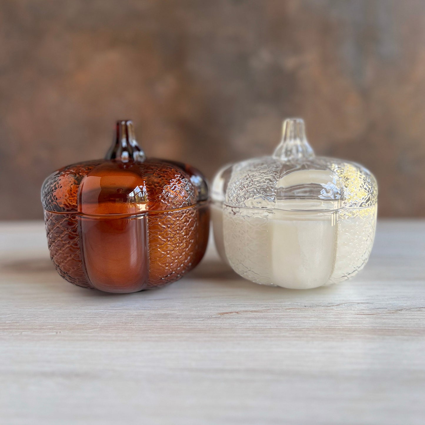 Pumpkin Chai Harvest Vanilla Heirloom Pumpkin Candle ~ Pumpkin + Cardamom + Vanilla