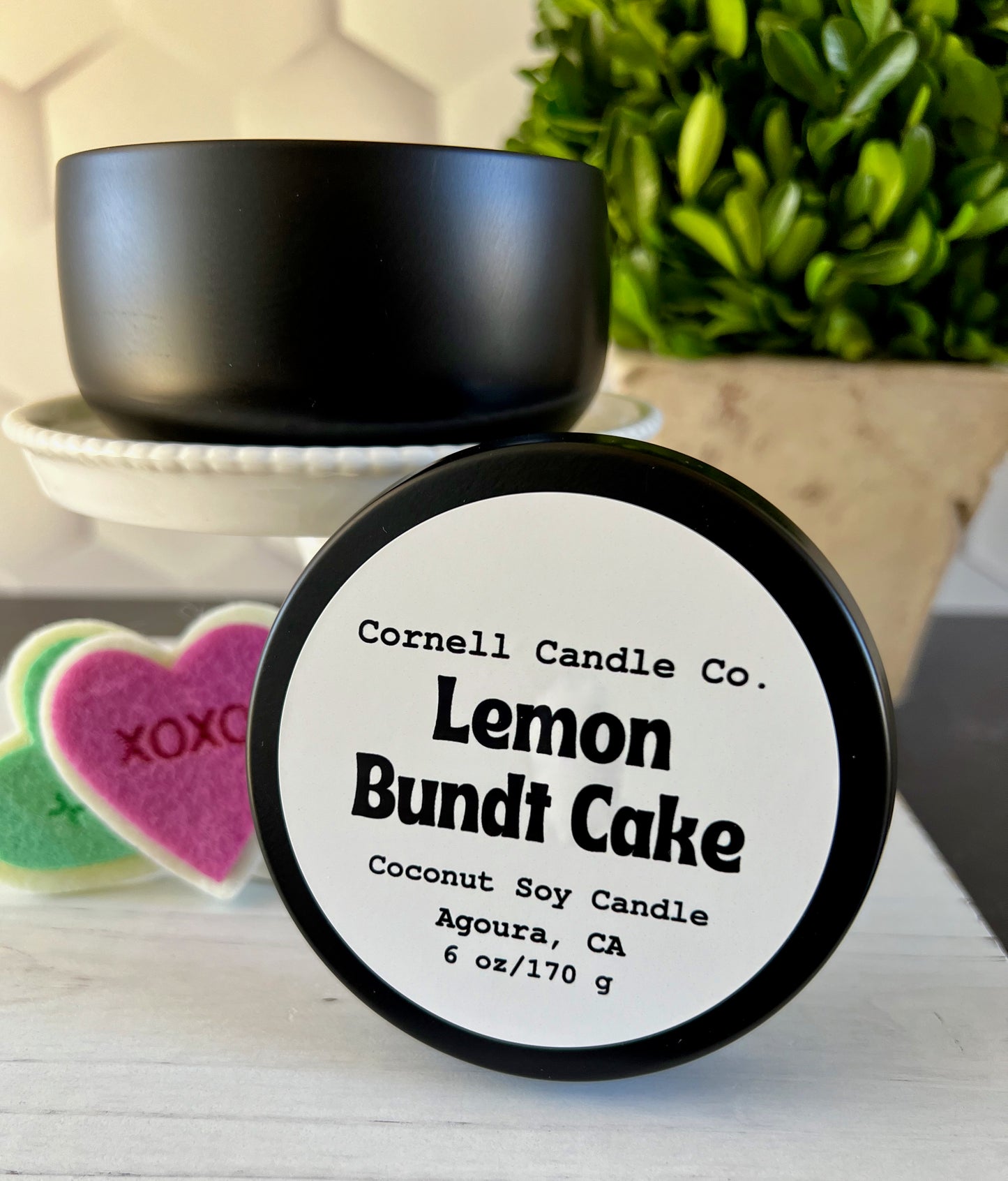 Lemon Bundt Cake Candle