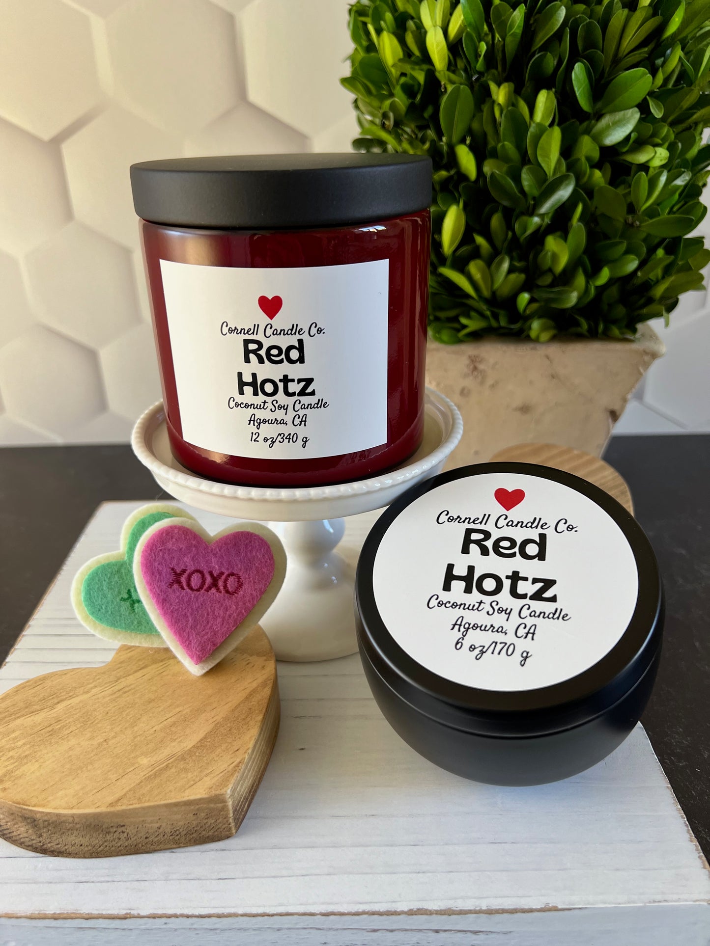 Red Hotz Candle