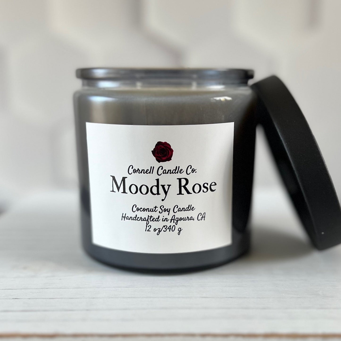 Moody Rose Candle in Grey - Limited Release!