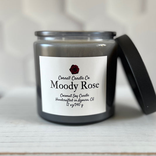 Moody Rose Candle in Grey - Limited Release!