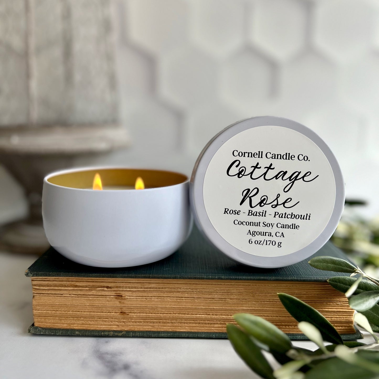 Cottage Rose Candle