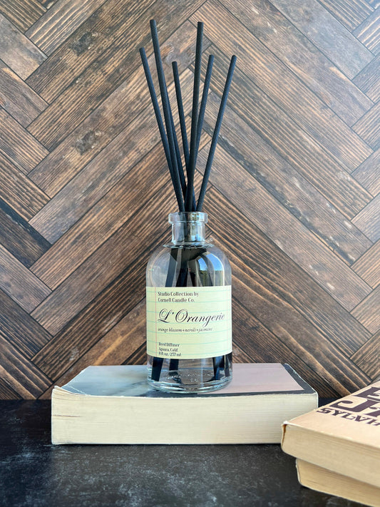 L'Orangerie Reed Diffuser ~ Orange Blossom + Neroli + Jasmine