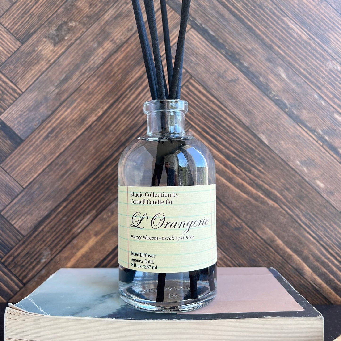 L'Orangerie Reed Diffuser ~ Orange Blossom + Neroli + Jasmine