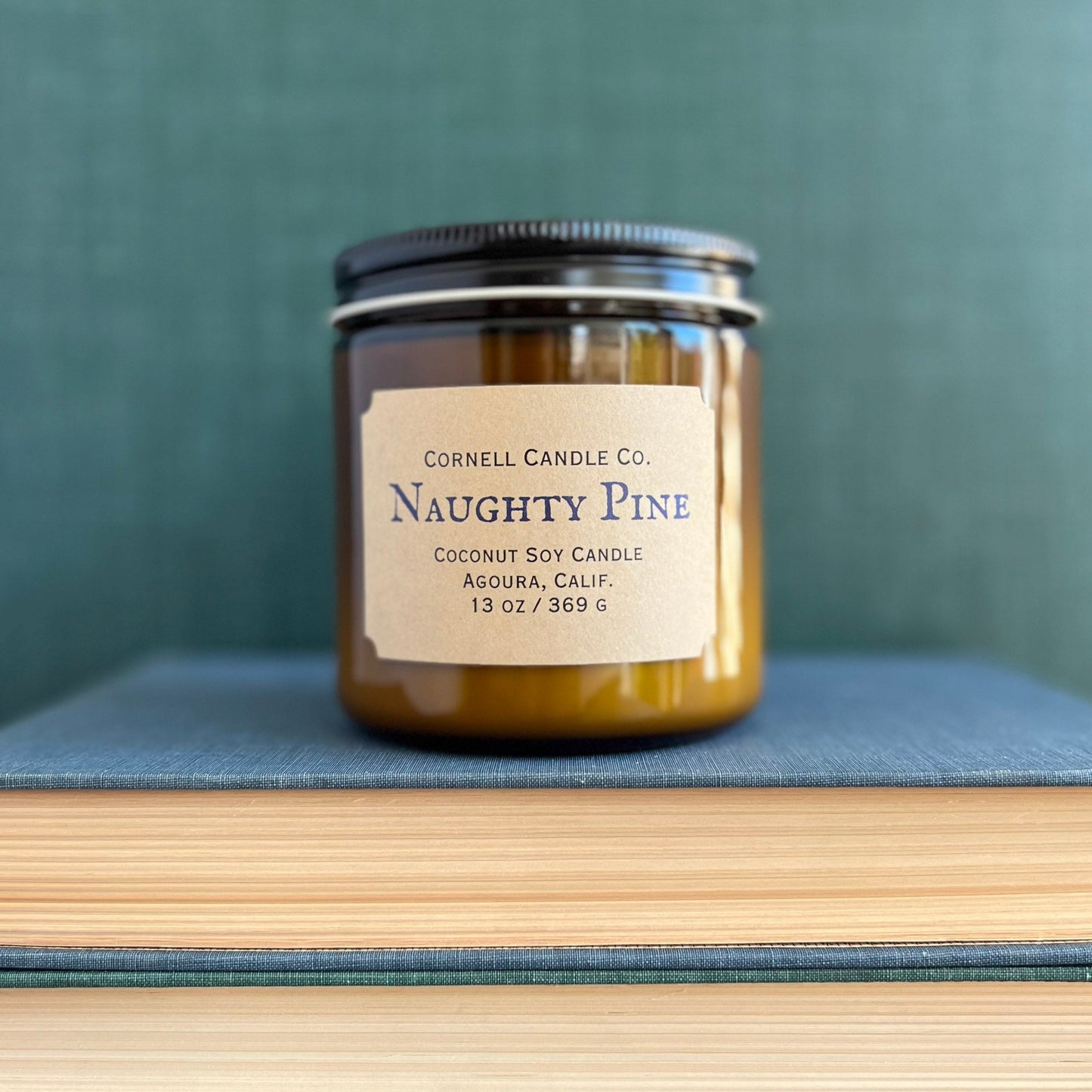 Naughty Pine Candle ~ Woodsmoke + Pine
