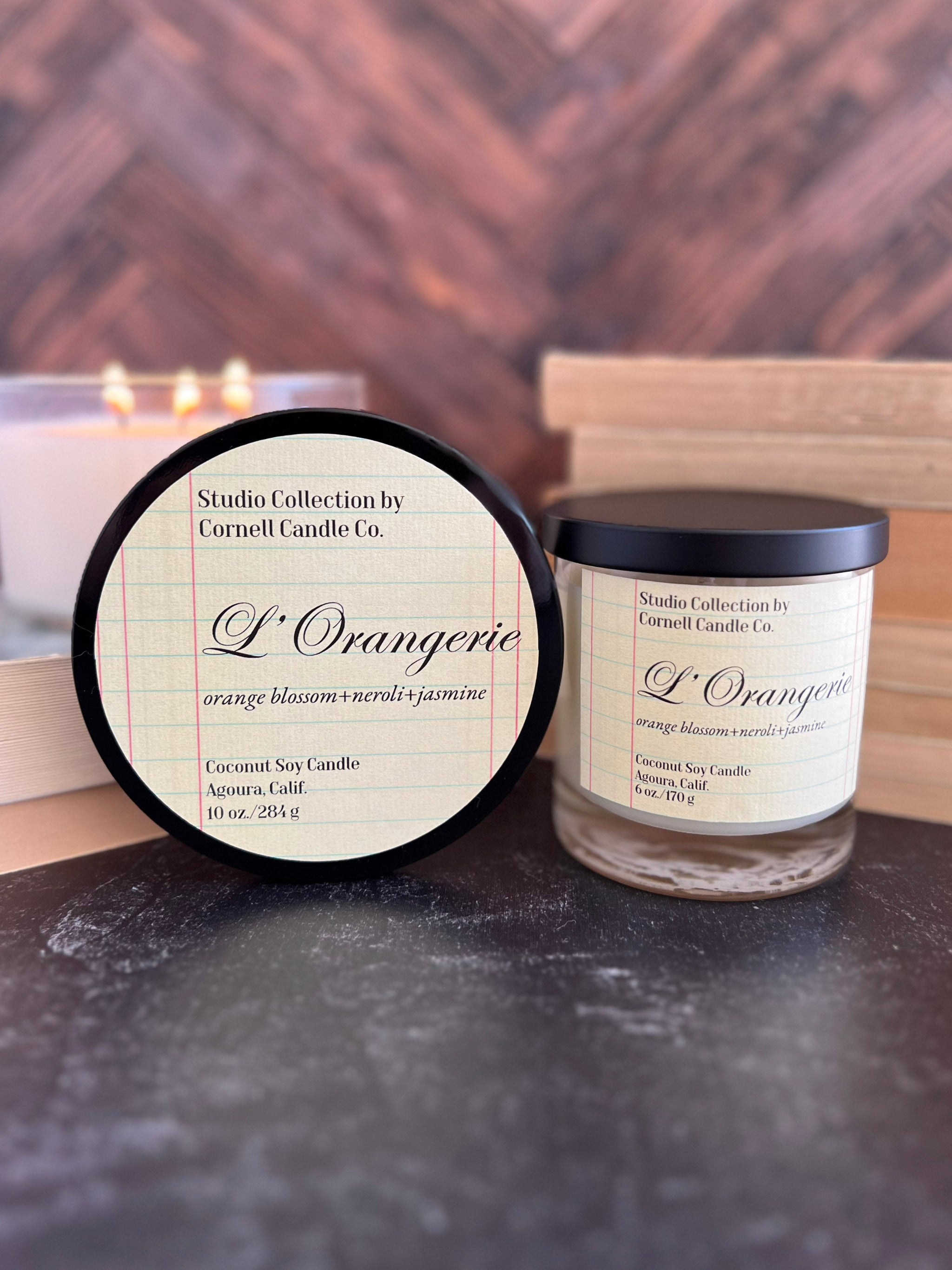 L'Orangerie Candle ~ Orange Blossom + Neroli + Jasmine – Cornell