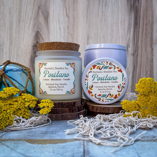 Positano ~ a Lemon + Orange + Vanilla Candle