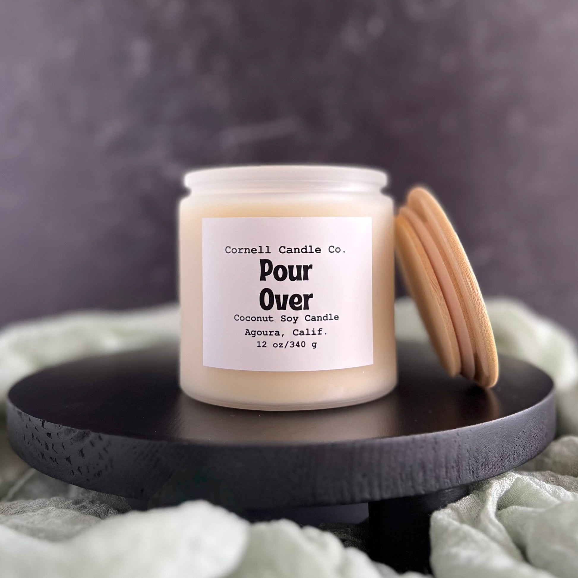 Pour Over Candle ~ Coffee + Cream