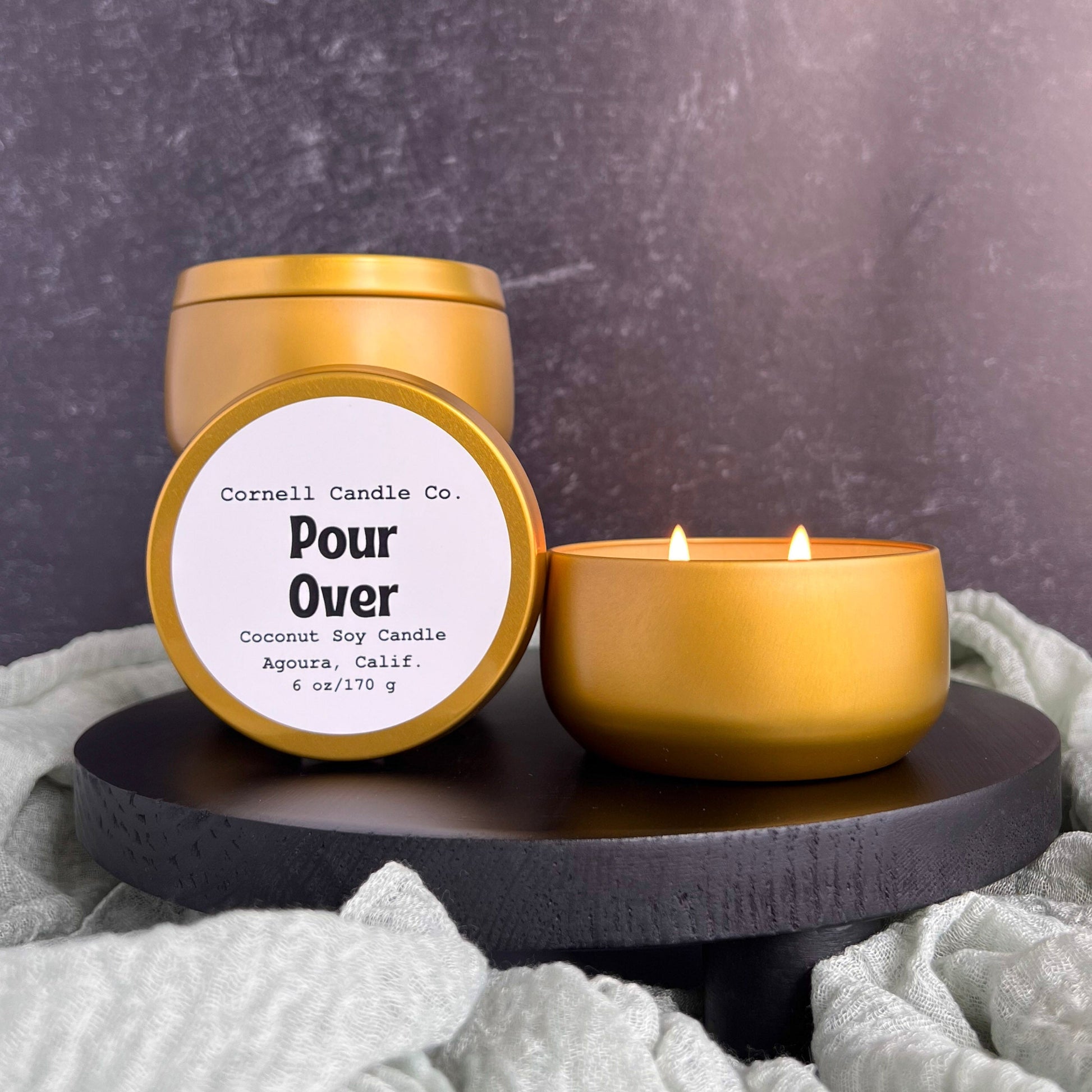 Pour Over Candle ~ Coffee + Cream