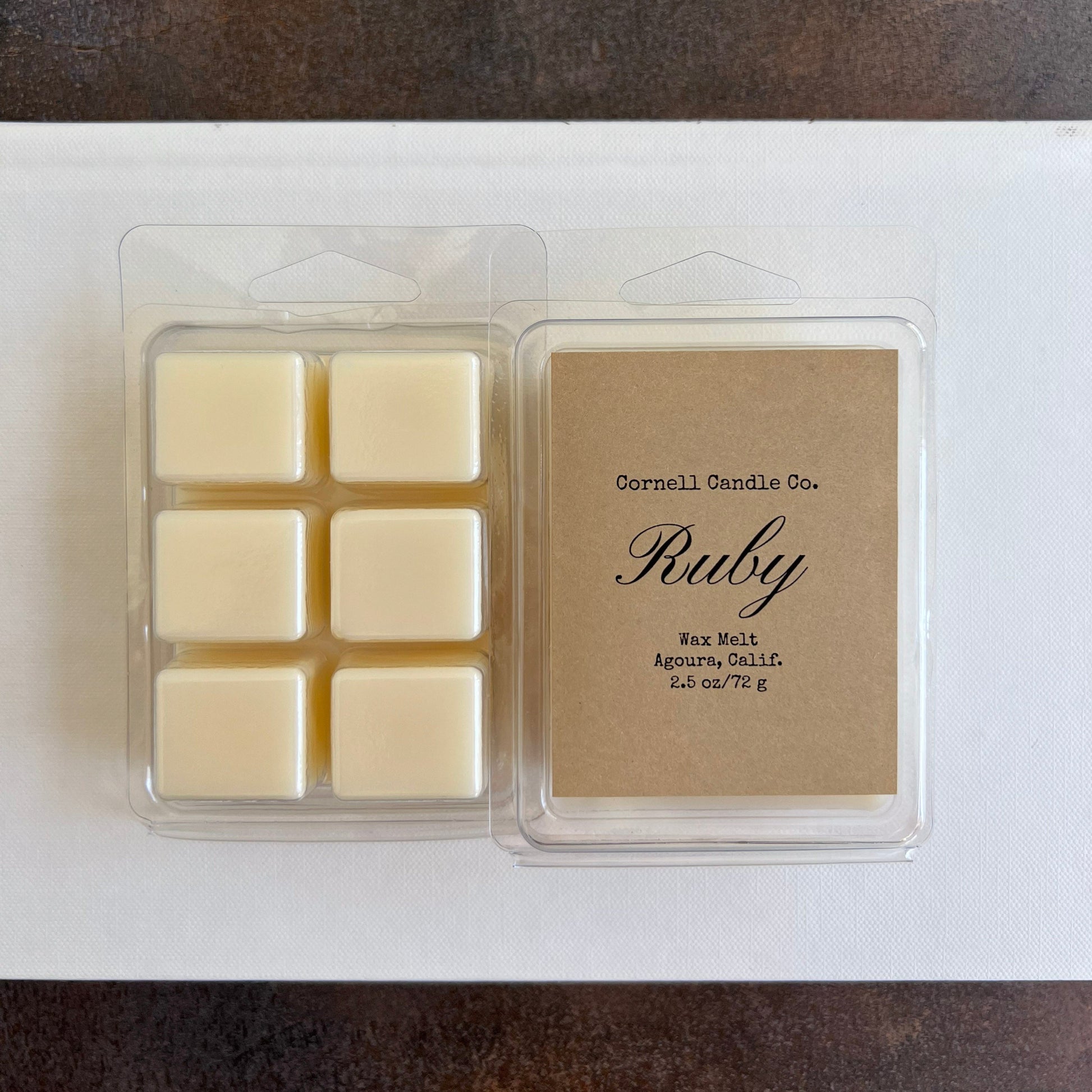 Ruby Wax Melt ~ Pomegranate + Citrus + Geranium