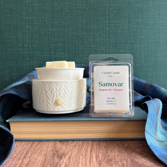 Samovar Wax Melt ~ Bergamot Tea + Cinnamon