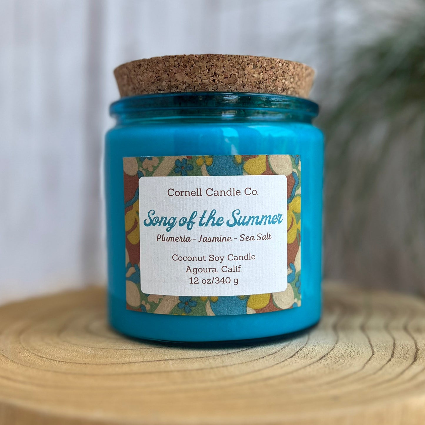 Song of the Summer 2026 Candle ~ Plumeria + Jasmine + Sea Salt