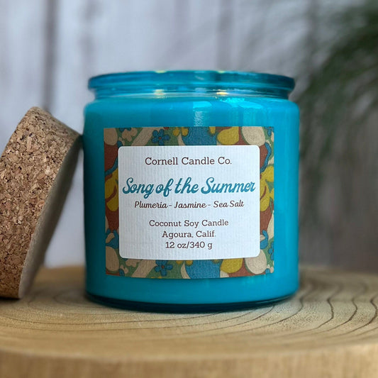 Song of the Summer 2026 Candle ~ Plumeria + Jasmine + Sea Salt