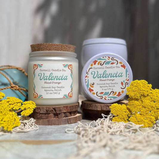 Valencia ~ a Blood Orange Candle
