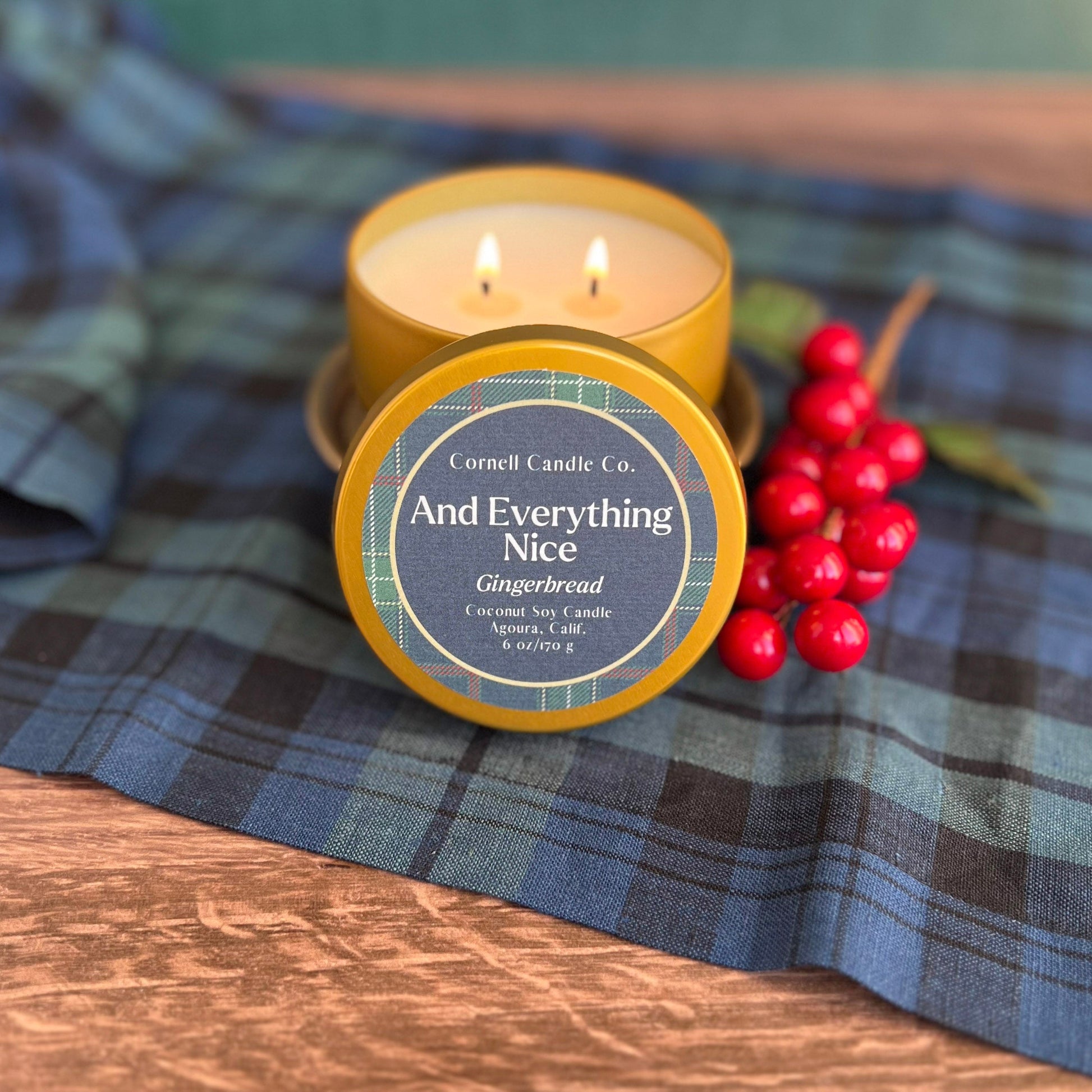 And Everything Nice Candle ~ Gingerbread