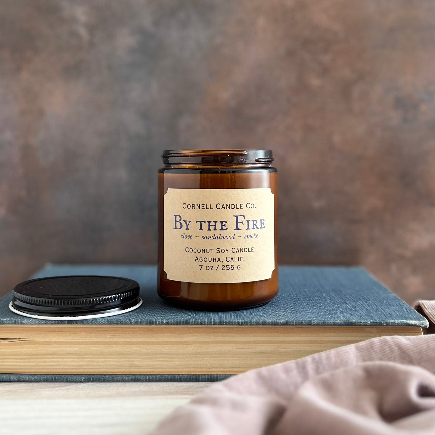 By the Fire ~ a Clove + Sandalwood + Smoke Candle
