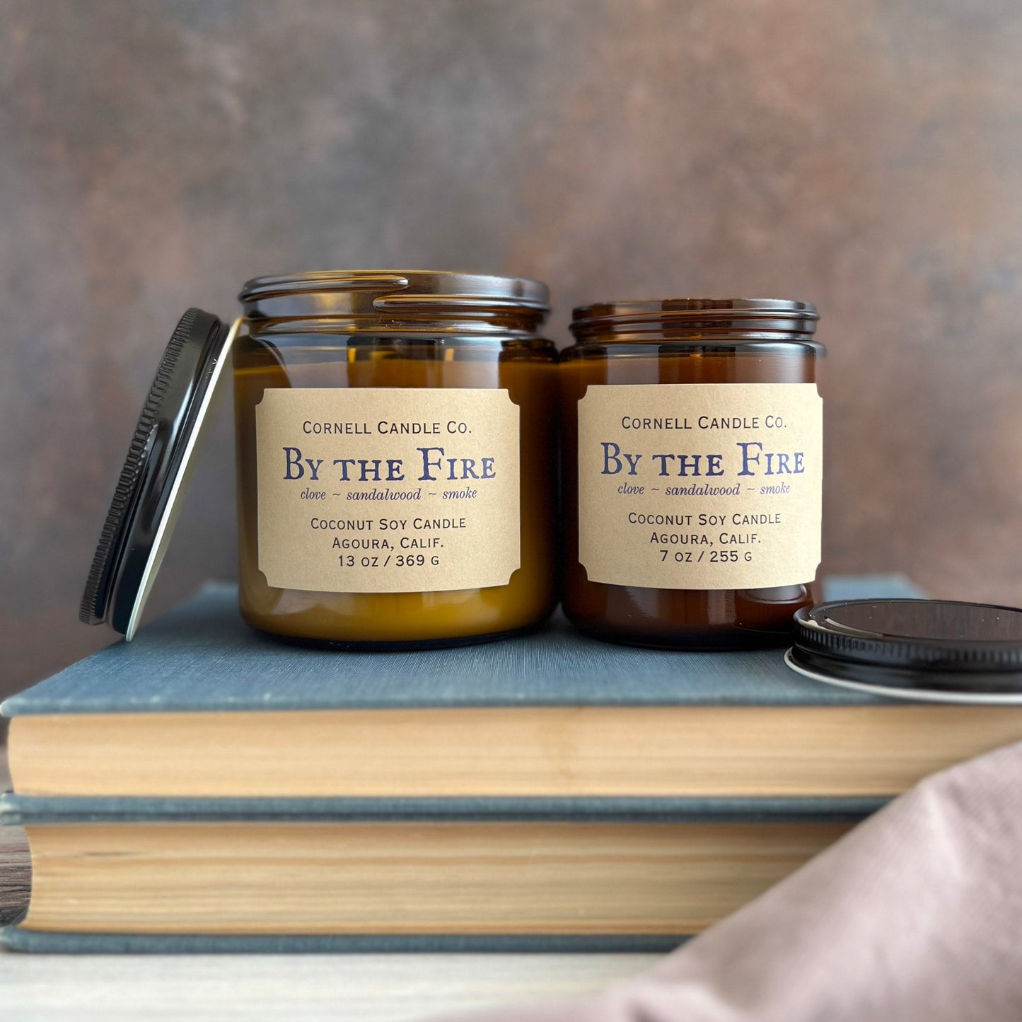 By the Fire ~ a Clove + Sandalwood + Smoke Candle