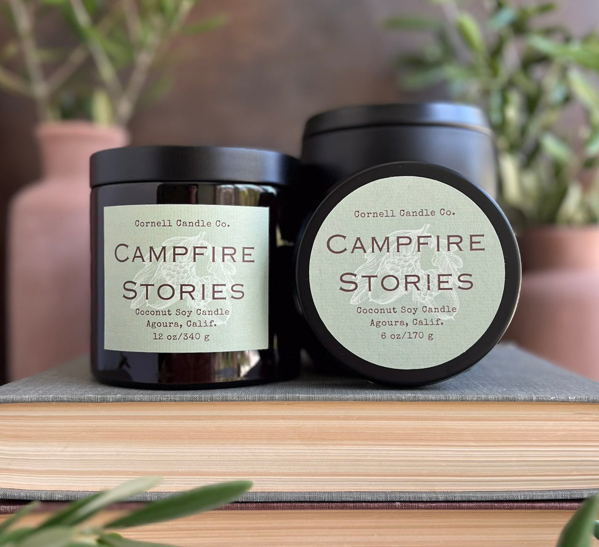 Campfire Stories Candle ~ Marshmallow + Maple + Smoke