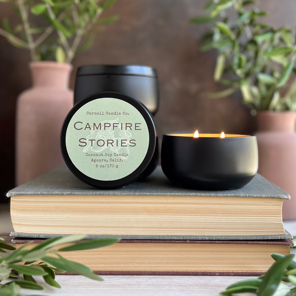 Campfire Stories Candle ~ Marshmallow + Maple + Smoke