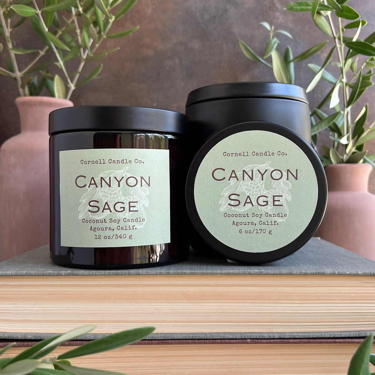 Canyon Sage Candle ~ Sage + Moss + Balsam