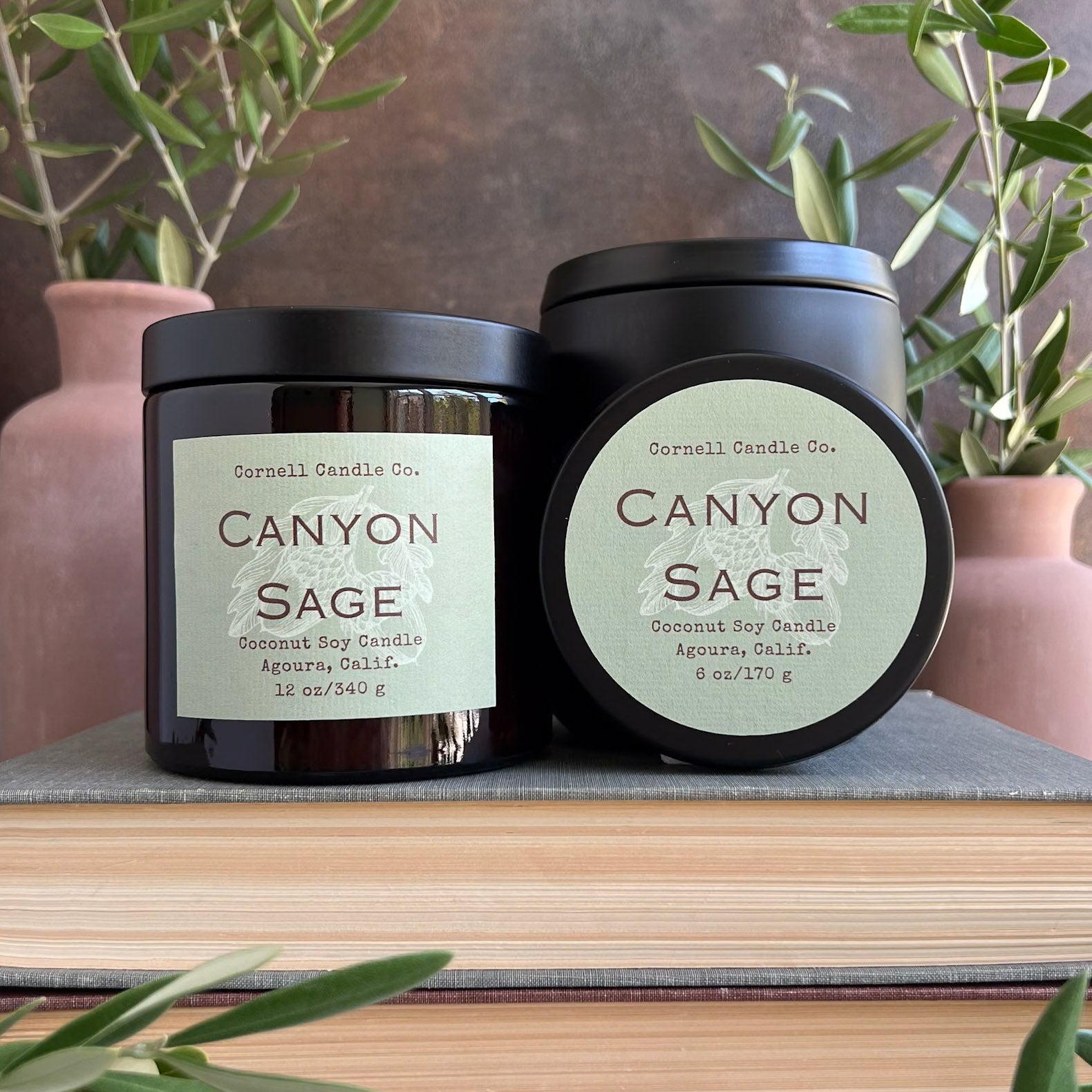 Canyon Sage Candle ~ Sage + Moss + Balsam