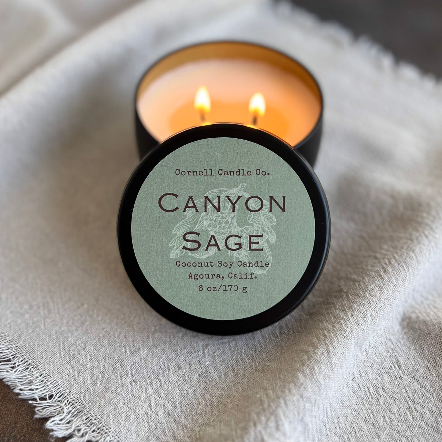 Canyon Sage Candle ~ Sage + Moss + Balsam