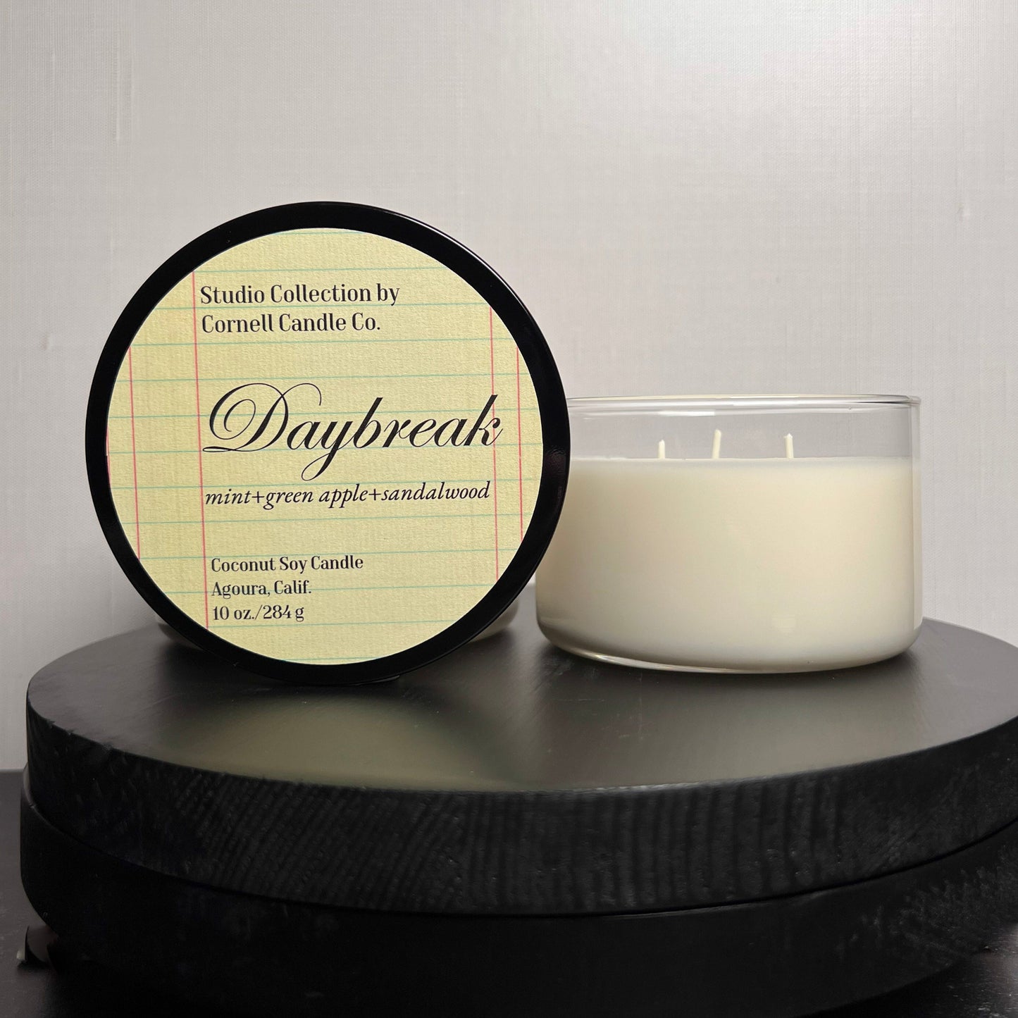Daybreak Candle ~ Mint + Green Apple + Sandalwood