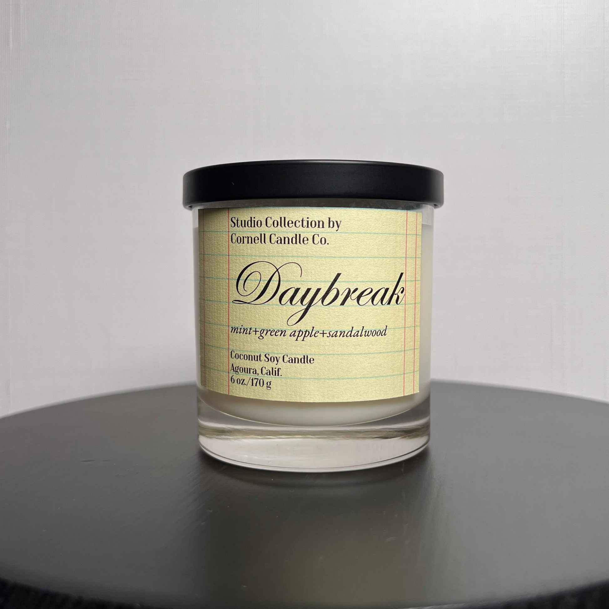Daybreak Candle ~ Mint + Green Apple + Sandalwood