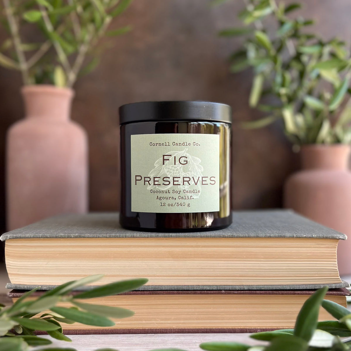 Fig Preserves Candle ~ Fig + Blackberry + Black Honey