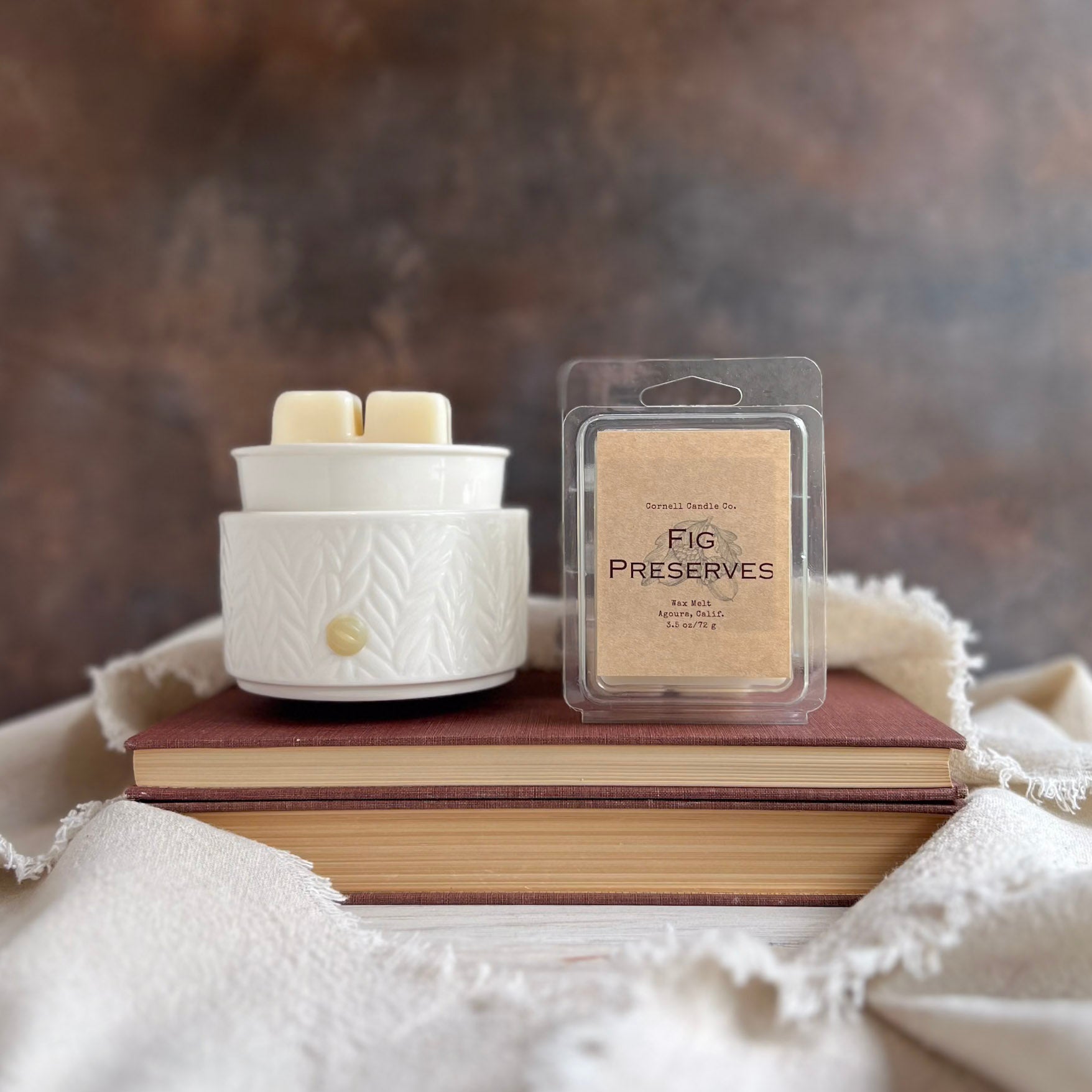Fig Preserves Wax Melt ~ Fig + Blackberry + Black Honey