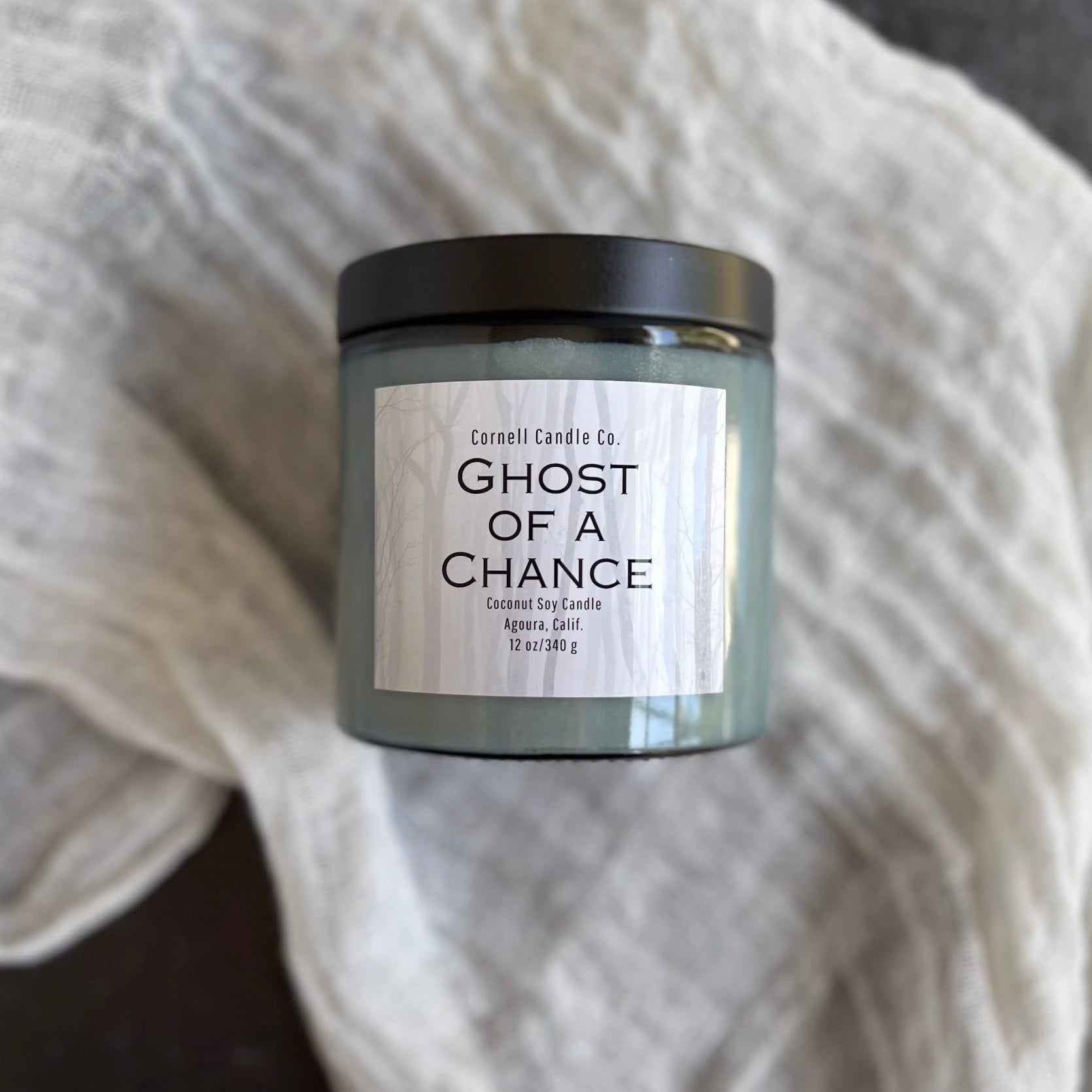Ghost of a Chance Candle ~ Incense + Smoke + Amber
