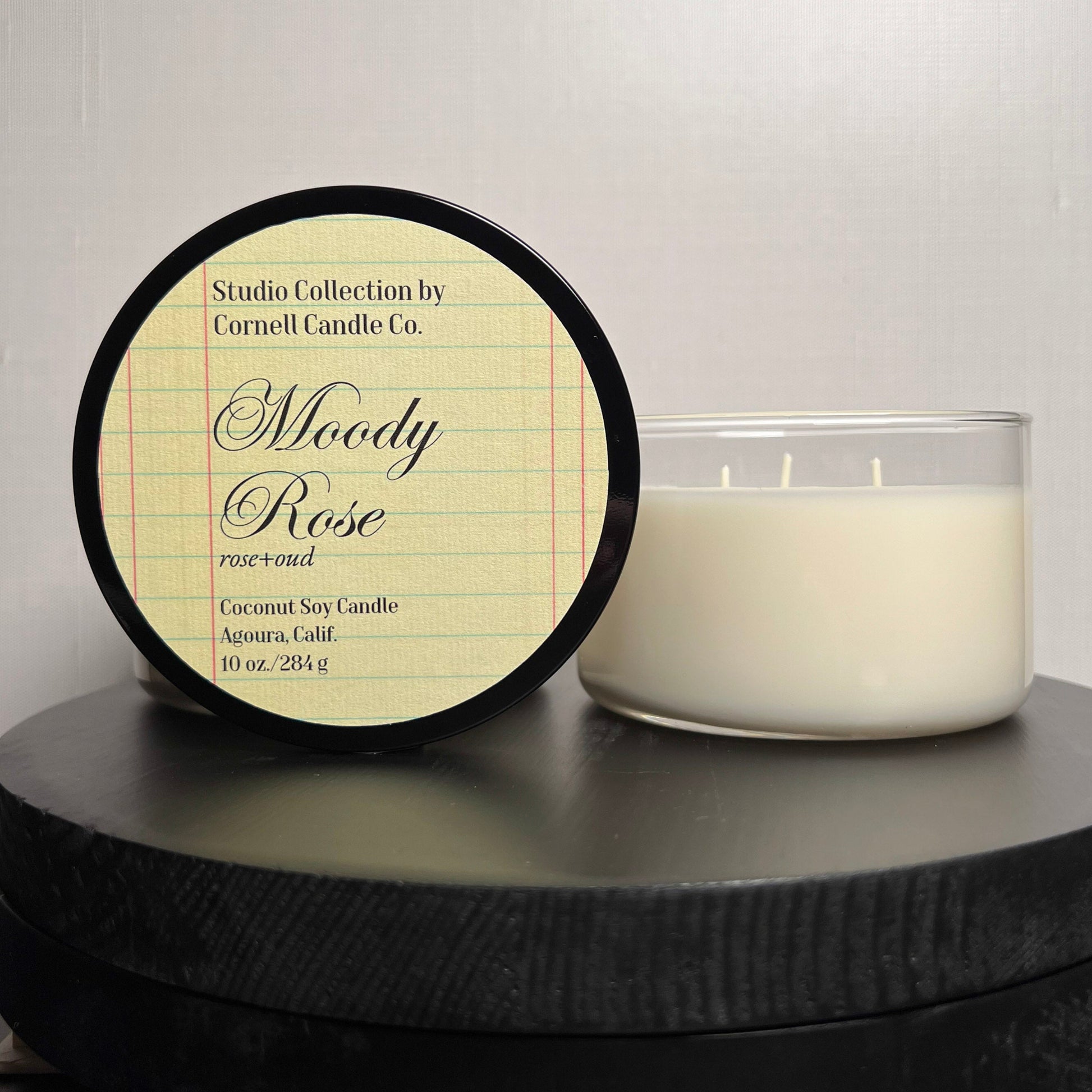 Moody Rose Candle ~ Rose + Oud