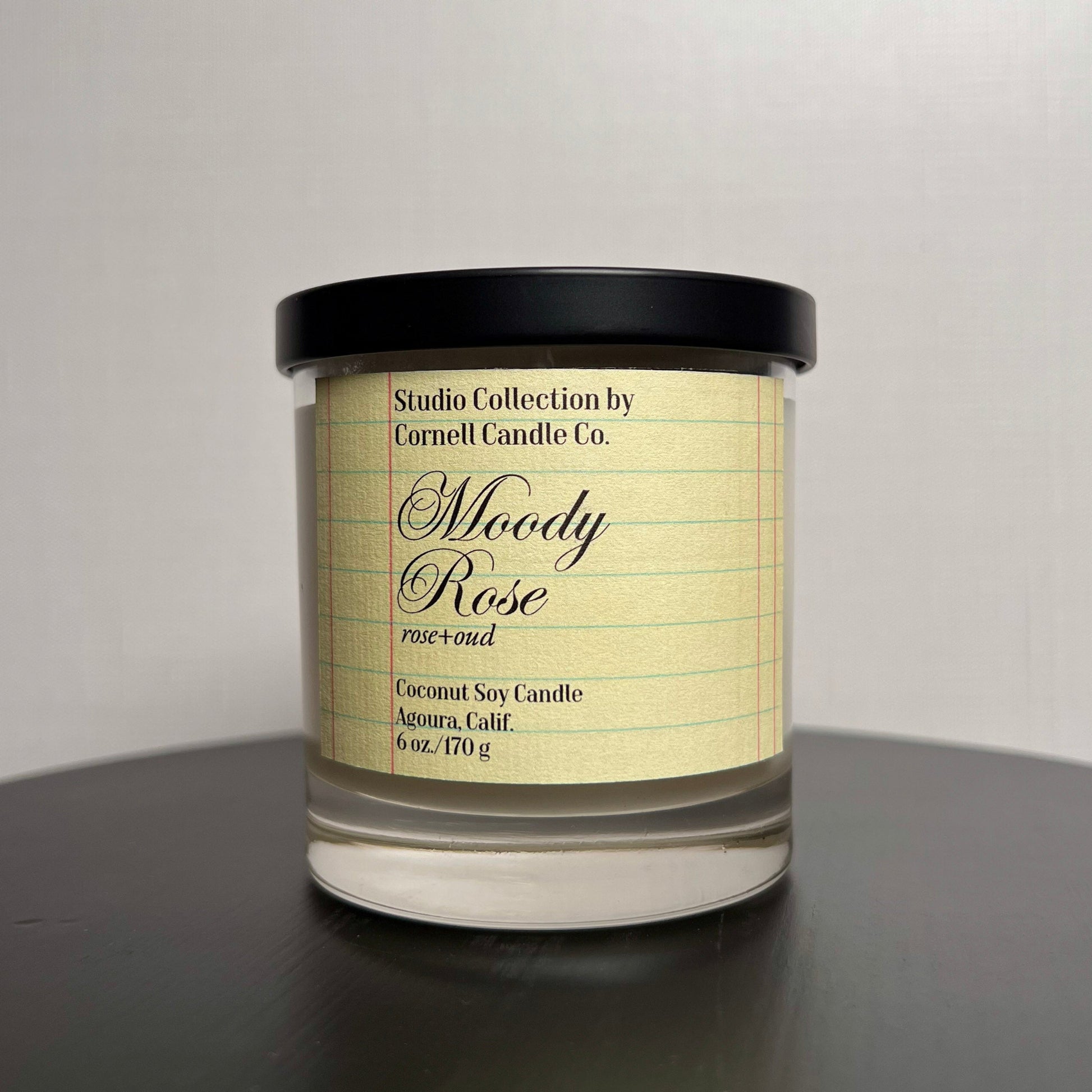 Moody Rose Candle ~ Rose + Oud