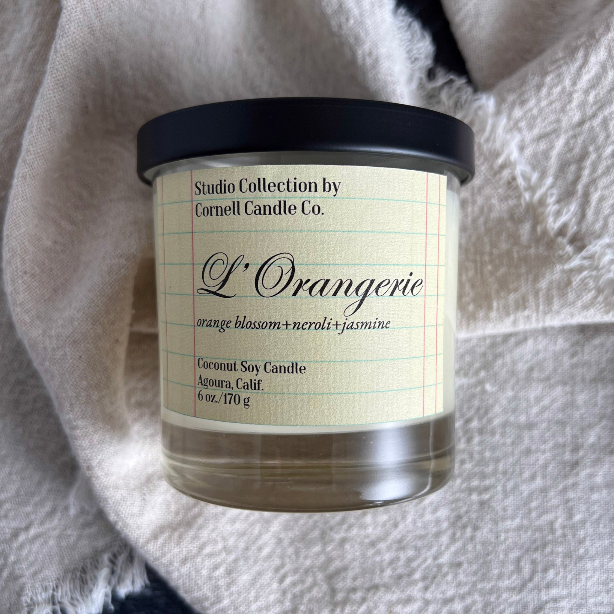 L'Orangerie Candle ~ Orange Blossom + Neroli + Jasmine – Cornell