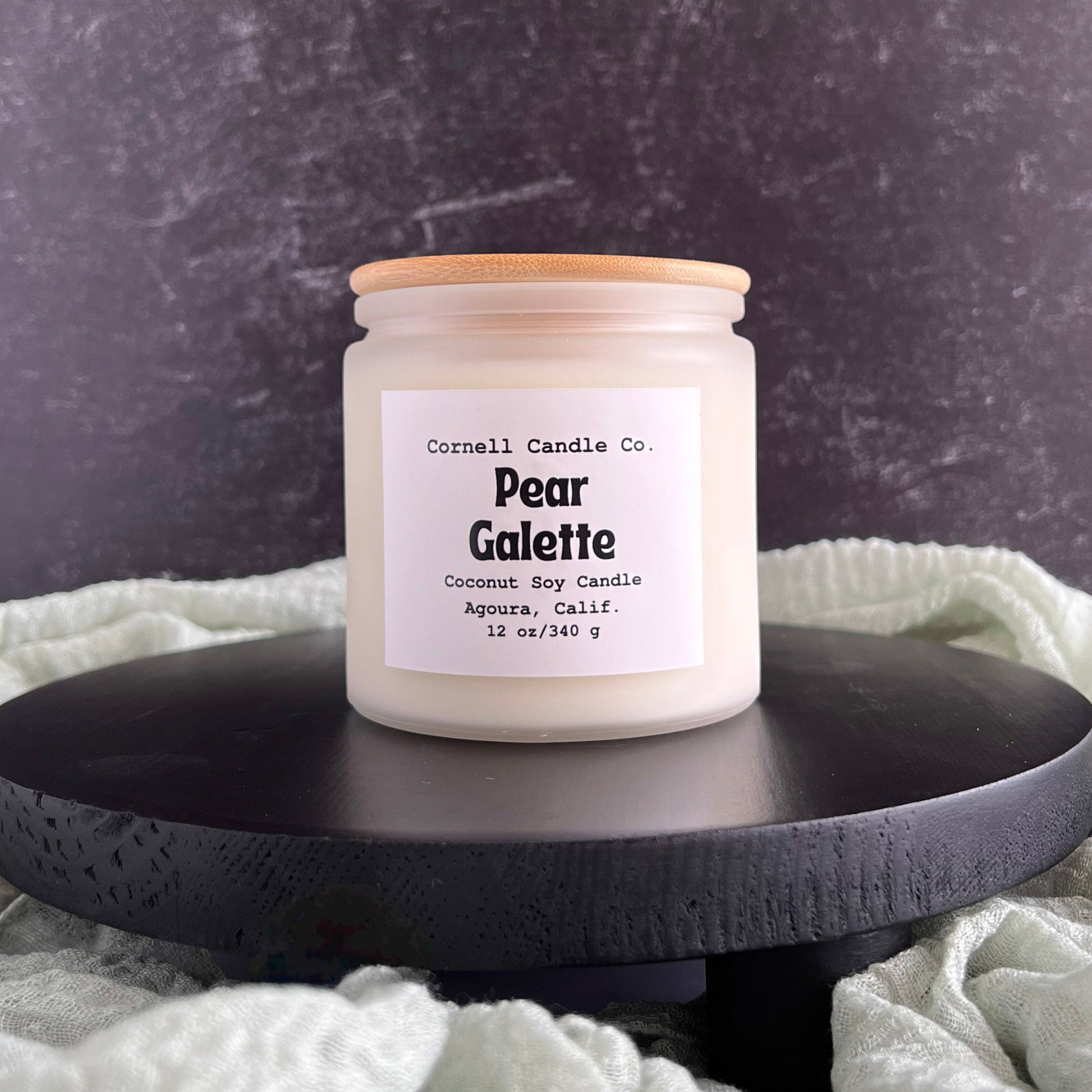 Pear Galette Candle