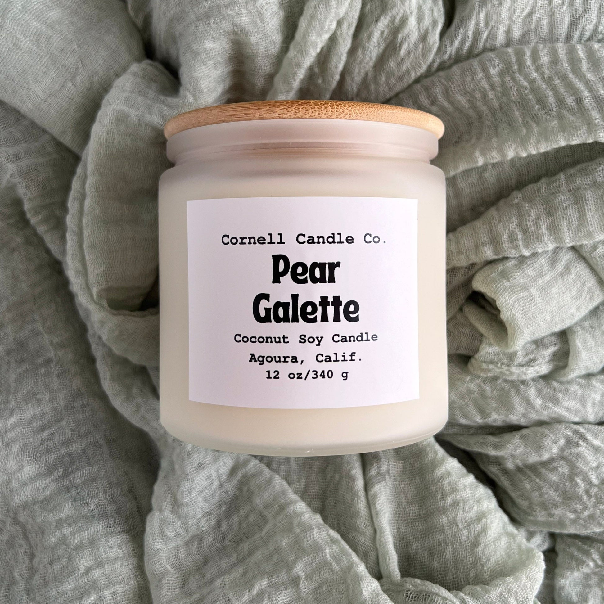 Pear Galette Candle