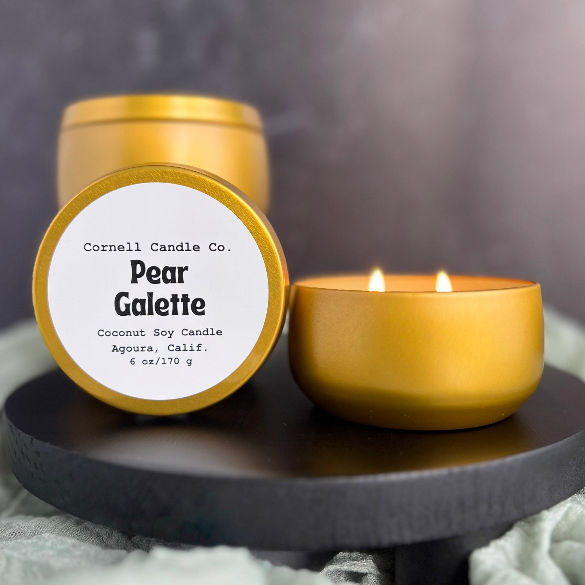 Pear Galette Candle