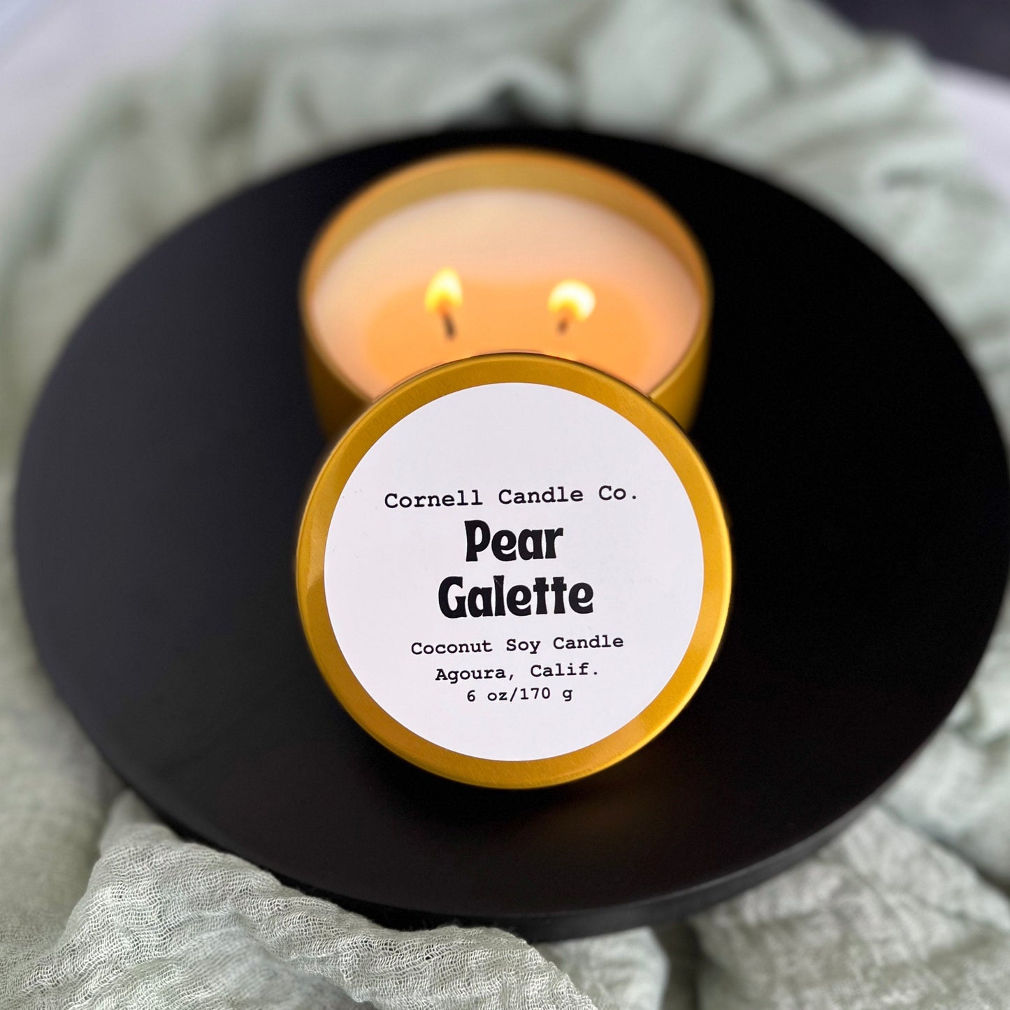 Pear Galette Candle