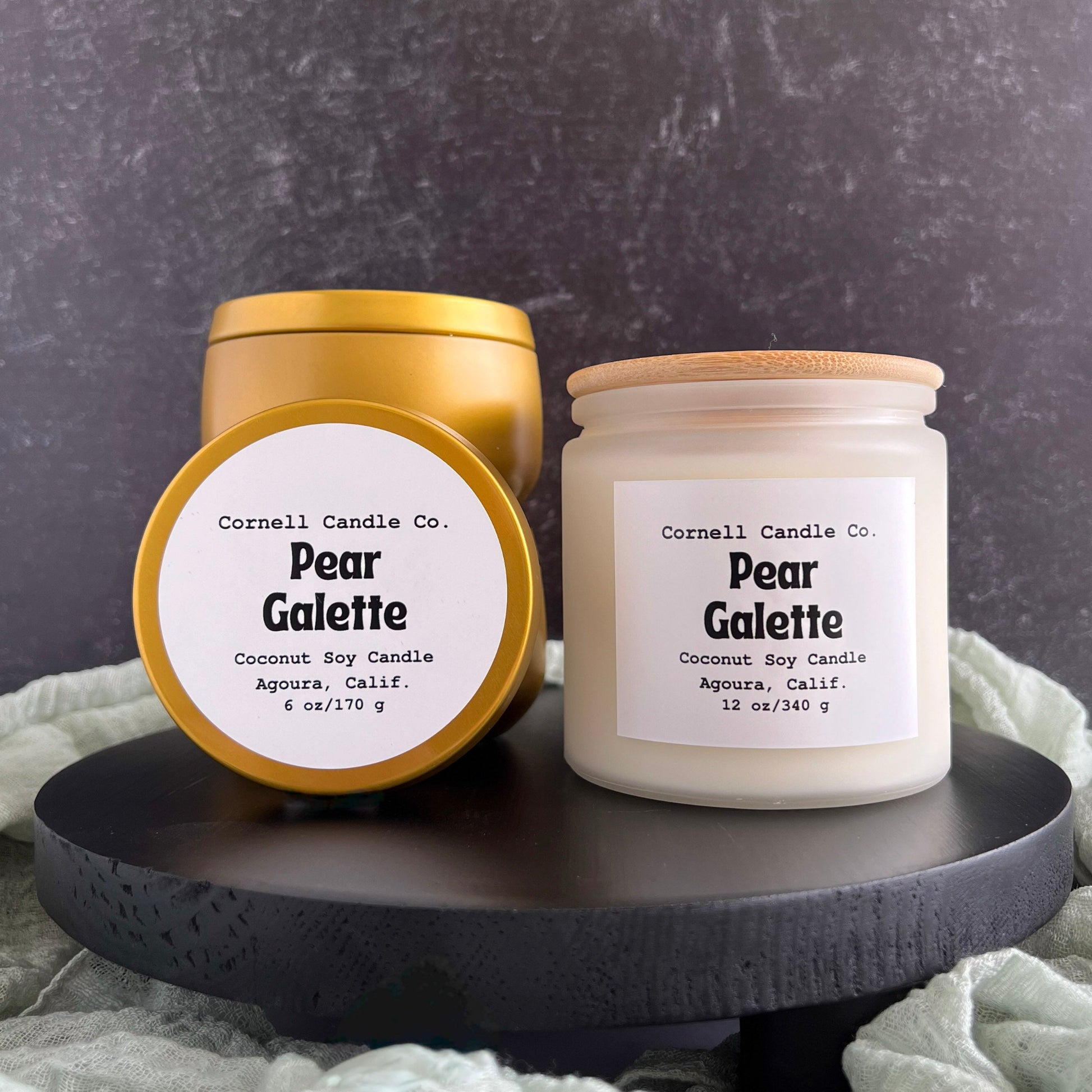 Pear Galette Candle