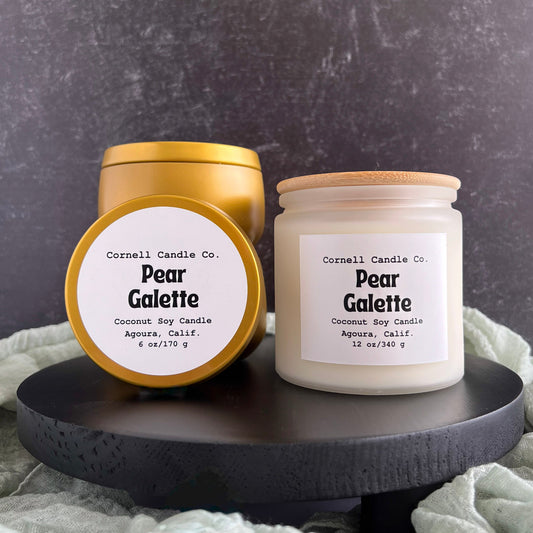 Pear Galette Candle