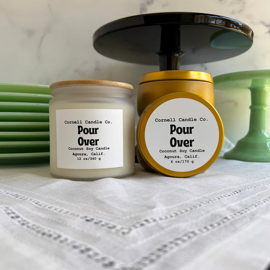Pour Over Candle ~ Coffee + Cream