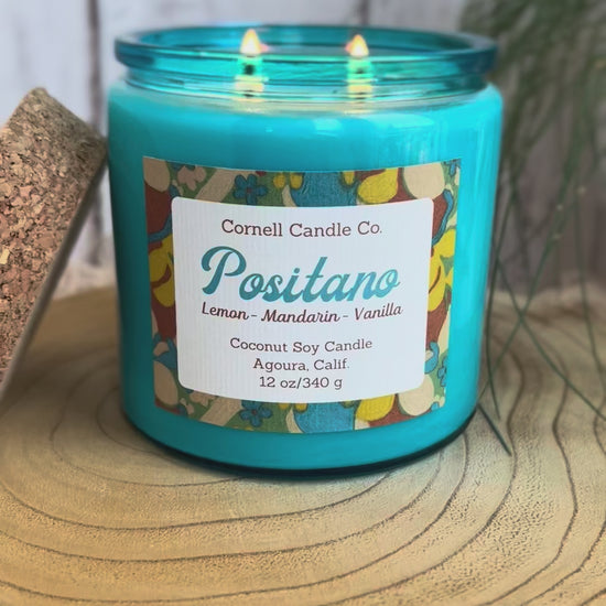 Positano Candle ~ Lemon + Orange + Vanilla