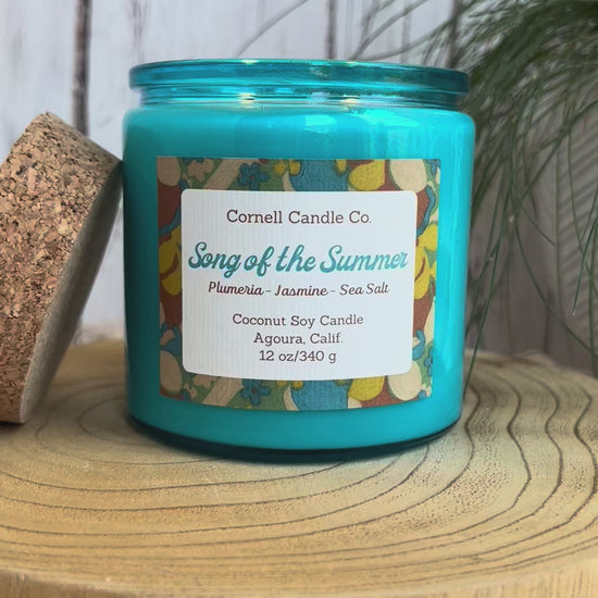 Song of the Summer 2026 Candle ~ Plumeria + Jasmine + Sea Salt